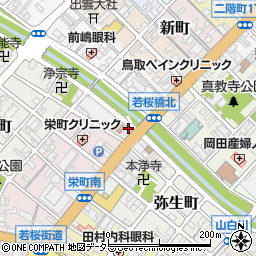 鳥取県鳥取市栄町110周辺の地図