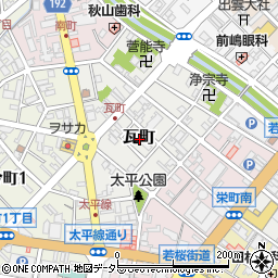 〒680-0821 鳥取県鳥取市瓦町の地図
