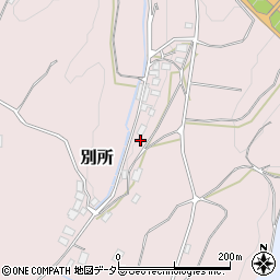 鳥取県東伯郡琴浦町別所436周辺の地図