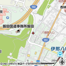 長野県飯田市八幡町2049周辺の地図