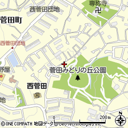 神奈川県横浜市神奈川区菅田町712周辺の地図