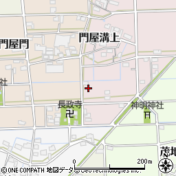 岐阜県岐阜市門屋溝上133周辺の地図