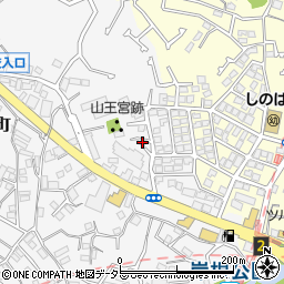 神奈川県横浜市港北区岸根町409周辺の地図