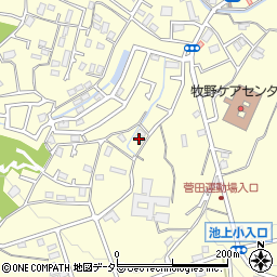 神奈川県横浜市神奈川区菅田町1136周辺の地図