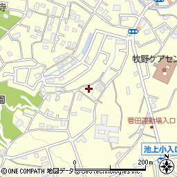 神奈川県横浜市神奈川区菅田町1133周辺の地図