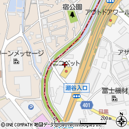 神奈川県横浜市瀬谷区目黒町4-1周辺の地図