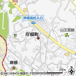 神奈川県横浜市港北区岸根町646周辺の地図