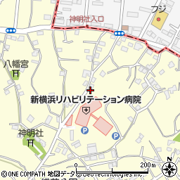 神奈川県横浜市神奈川区菅田町2634周辺の地図