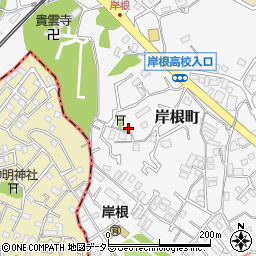 神奈川県横浜市港北区岸根町657周辺の地図