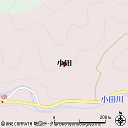 鳥取県岩美町（岩美郡）小田周辺の地図