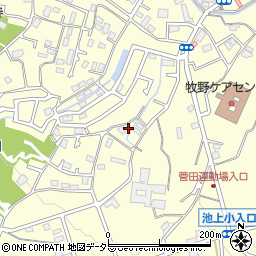 神奈川県横浜市神奈川区菅田町1132周辺の地図