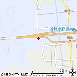 鳥取県鳥取市鹿野町乙亥正247周辺の地図