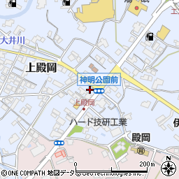 アザレ飯田周辺の地図
