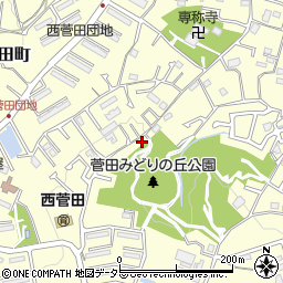 神奈川県横浜市神奈川区菅田町713周辺の地図