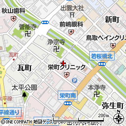 鳥取県鳥取市栄町226周辺の地図
