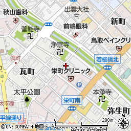 鳥取県鳥取市栄町225周辺の地図