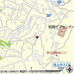 神奈川県横浜市神奈川区菅田町1053周辺の地図