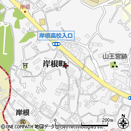 神奈川県横浜市港北区岸根町571周辺の地図