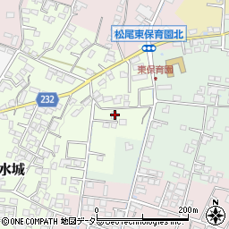 長野県飯田市松尾水城5432-2周辺の地図