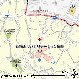 神奈川県横浜市神奈川区菅田町2517周辺の地図