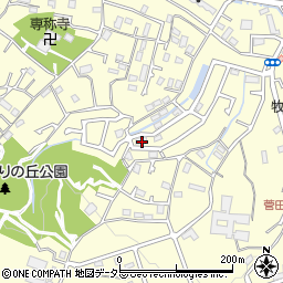 神奈川県横浜市神奈川区菅田町1018周辺の地図
