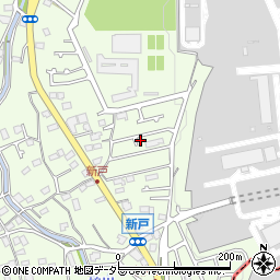 神奈川県相模原市南区新戸2397-21周辺の地図
