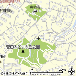 神奈川県横浜市神奈川区菅田町727周辺の地図