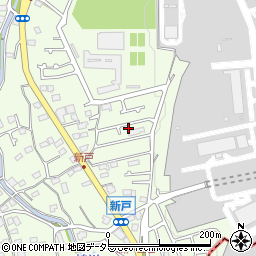 神奈川県相模原市南区新戸2397-22周辺の地図