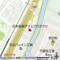 日本板硝子ウムプロダクツ周辺の地図