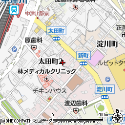 スクールＩＥ　中津川校周辺の地図