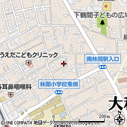 ケイアイガーデンズ弐番館周辺の地図