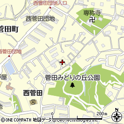 神奈川県横浜市神奈川区菅田町611周辺の地図