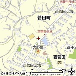神奈川県横浜市神奈川区菅田町538周辺の地図