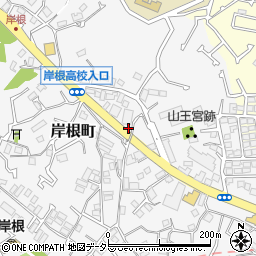 神奈川県横浜市港北区岸根町569周辺の地図
