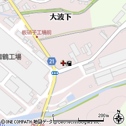 ファミリーマート舞鶴大波下店周辺の地図