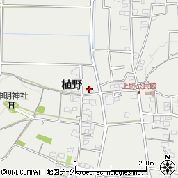岐阜県関市植野646周辺の地図
