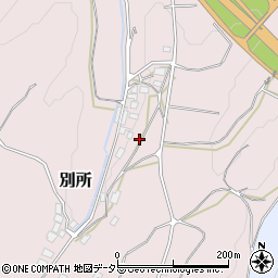 鳥取県東伯郡琴浦町別所441周辺の地図