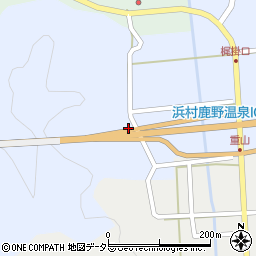 鳥取県鳥取市鹿野町乙亥正249周辺の地図