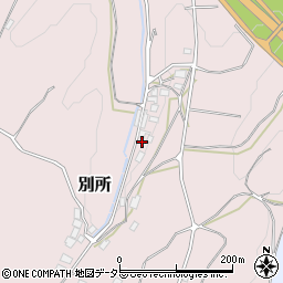 鳥取県東伯郡琴浦町別所437周辺の地図