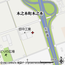 滋賀県長浜市木之本町木之本2070周辺の地図