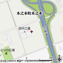 株式会社タナカフーズ　木之本・倉庫周辺の地図