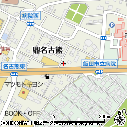 ビザーラ飯田店周辺の地図