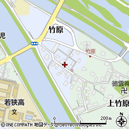 福井県小浜市竹原周辺の地図