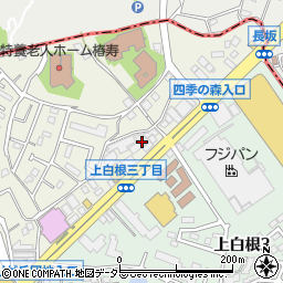 ハトのマークのひっこし専門横浜緑センター周辺の地図