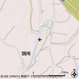 鳥取県東伯郡琴浦町別所440周辺の地図