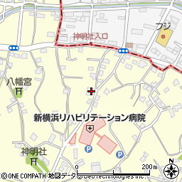 神奈川県横浜市神奈川区菅田町2516周辺の地図