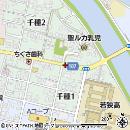 福井県小浜市千種周辺の地図