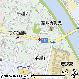 福井県小浜市千種周辺の地図
