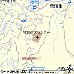 神奈川県横浜市神奈川区菅田町1481周辺の地図