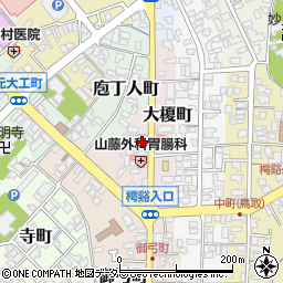 鳥取県鳥取市大榎町周辺の地図